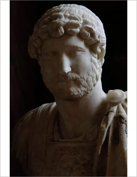 Publio Aelio Hadrian (76-138). Roman Emperor (117-138)