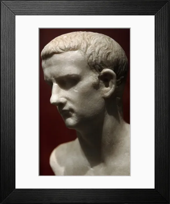 Framed Print : Caligula, Gaius Julius Caesar (12-41). Roman Emperor (37-41) Framed Print : Caligula, Gaius Julius Caesar (12-41). Roman Emperor (37-41)