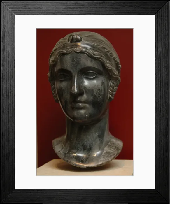 Framed Print : Sappho (c. 612-c 570 B. C. ). Ancient Greek poet Framed Print : Sappho (c. 612-c 570 B. C. ). Ancient Greek poet