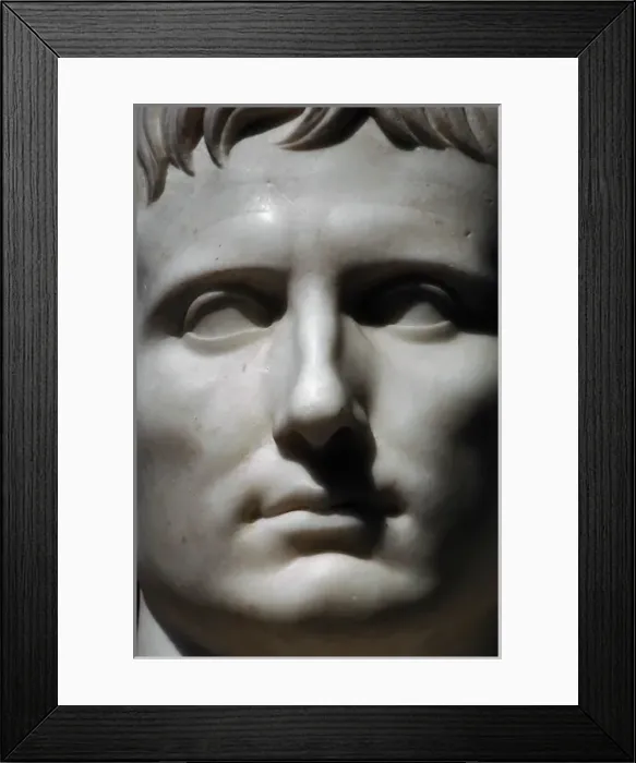 Framed Print : Augustus (61 B. C. -14 A. D) as Pontifex Maximus Framed Print : Augustus (61 B. C. -14 A. D) as Pontifex Maximus