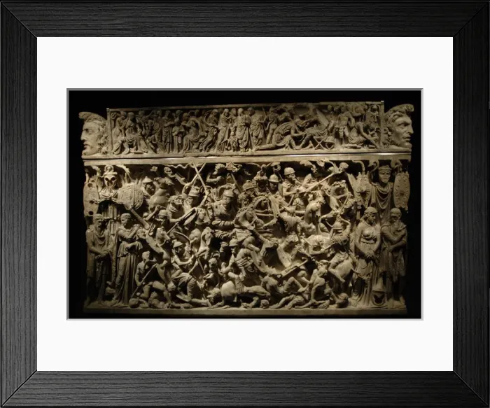 Framed Print : Portonaccio sarcophagus Framed Print : Portonaccio sarcophagus