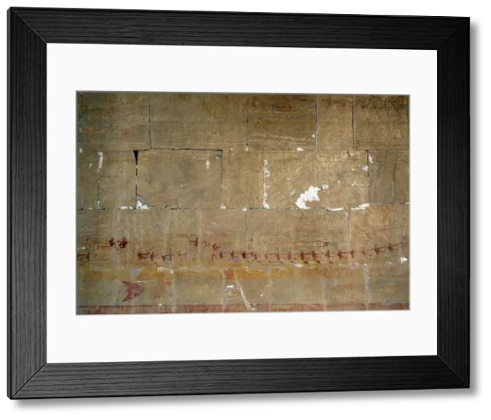 Framed Print : Egyptian soldiers in the expedition to the Land of Punt. Te Framed Print : Egyptian soldiers in the expedition to the Land of Punt. Te