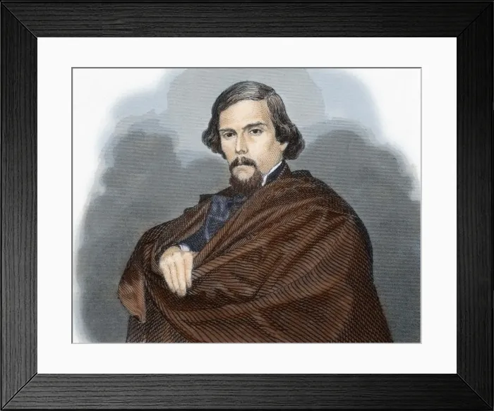 Framed Print : BALAGUER, Victor (1824-1901). Politician and writer in Catal Framed Print : BALAGUER, Victor (1824-1901). Politician and writer in Catal