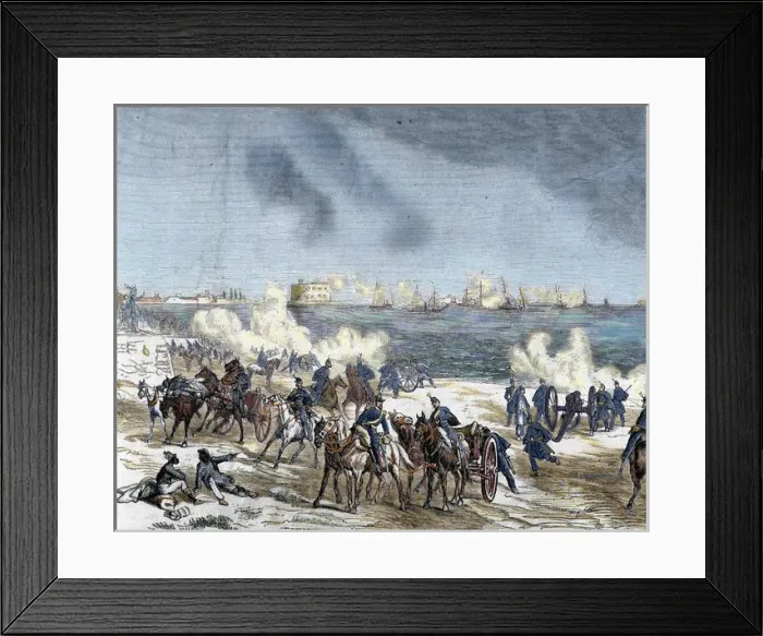 Framed Print : United States. The American Civil War (1861-1865) Framed Print : United States. The American Civil War (1861-1865)