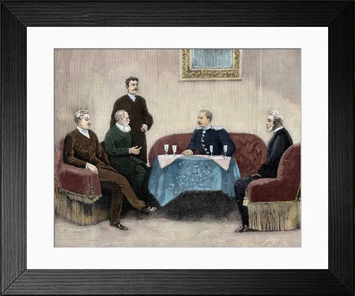 Framed Print : William II (1859-1941). King of Prussia and German Emperor ( Framed Print : William II (1859-1941). King of Prussia and German Emperor (
