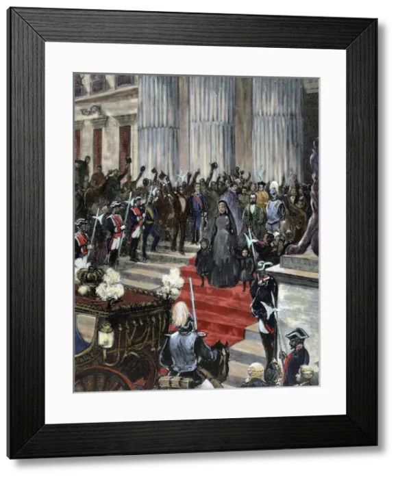Framed Print : Regency of Maria Cristina of Habsburg-Lorraine (1885-1902) Framed Print : Regency of Maria Cristina of Habsburg-Lorraine (1885-1902)