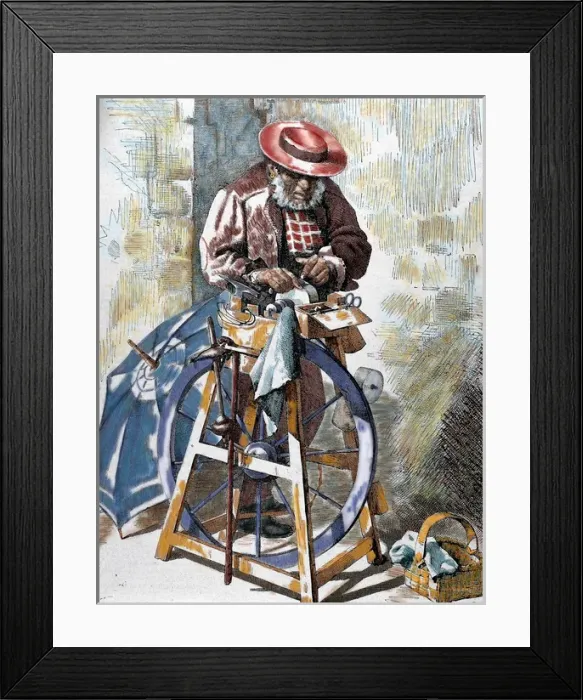 Framed Print : Sharpener street Framed Print : Sharpener street