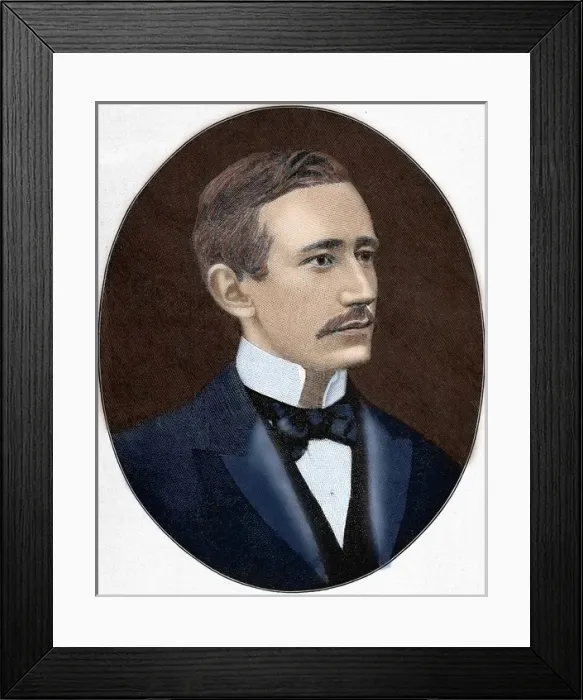 Framed Print : MARCONI, Guglielmo (1874-1937). Italian physicist. Nobel Pri Framed Print : MARCONI, Guglielmo (1874-1937). Italian physicist. Nobel Pri