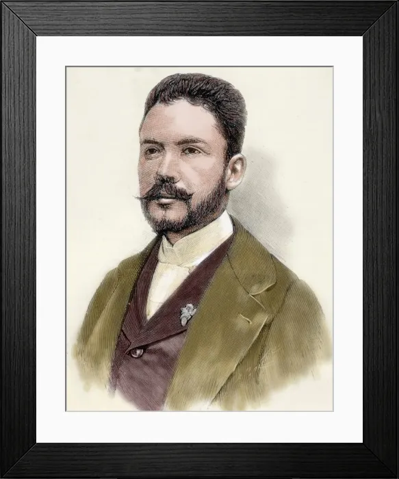 Framed Print : DARIO, Ruben (1867-1916). Nicaraguan poet Framed Print : DARIO, Ruben (1867-1916). Nicaraguan poet