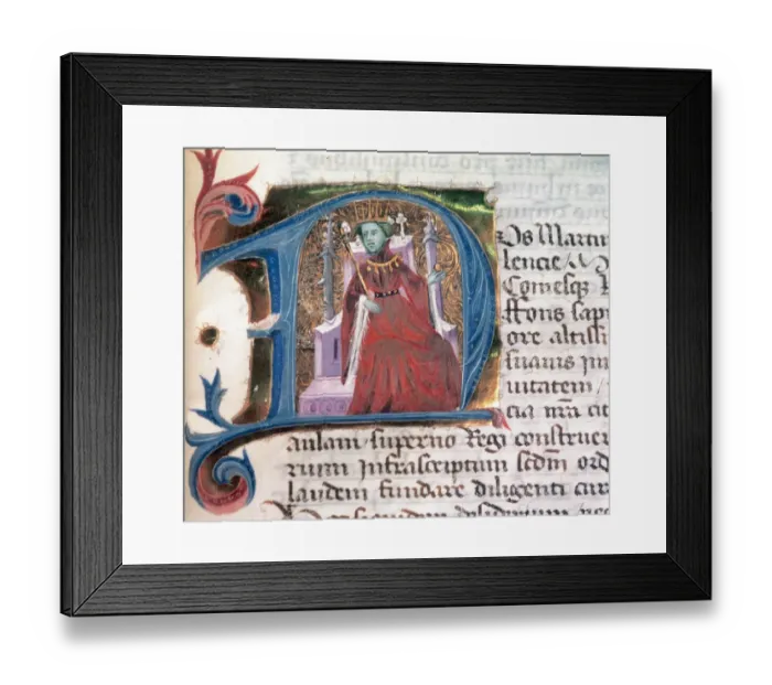 Framed Print : Martin I of Aragon, The Humane (1356-1410) Framed Print : Martin I of Aragon, The Humane (1356-1410)