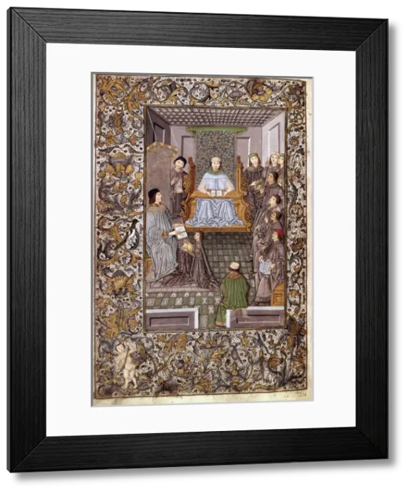Framed Print : Nebrija, Elio Antonio de (1441-1522). Spanish Humanist Framed Print : Nebrija, Elio Antonio de (1441-1522). Spanish Humanist