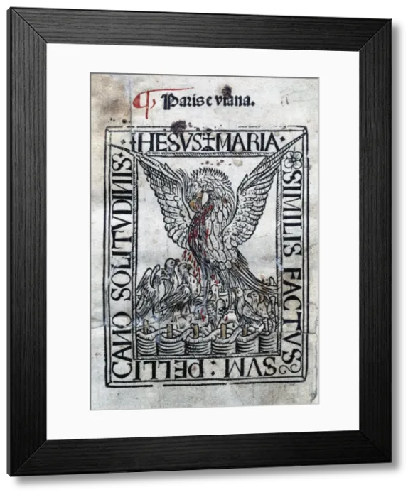 Framed Print : Paris and Viana. 15th century Framed Print : Paris and Viana. 15th century
