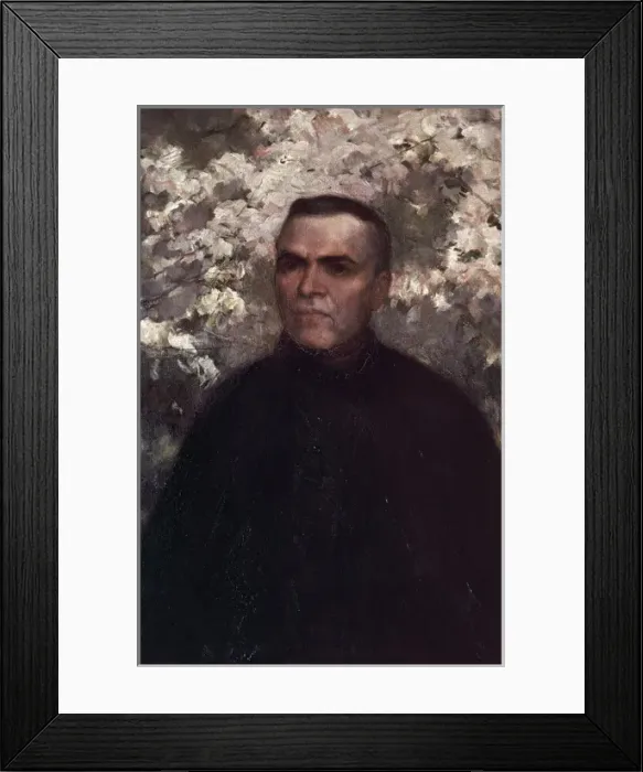 Framed Print : Jacint Verdaguer (1845-1902). Spanish poet Framed Print : Jacint Verdaguer (1845-1902). Spanish poet
