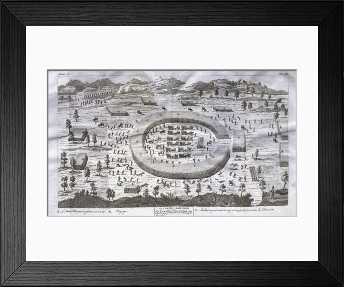Framed Print : Julius Caesar (100-44 BC). Politician, Roman general and wr Framed Print : Julius Caesar (100-44 BC). Politician, Roman general and wr