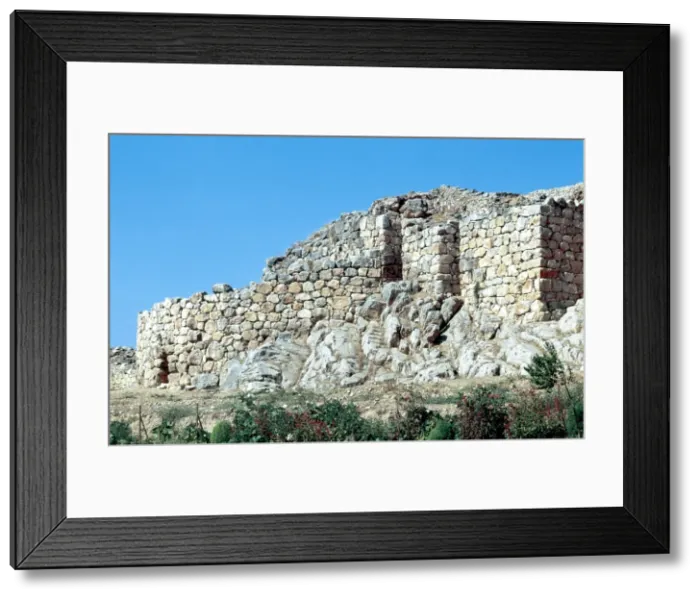 Framed Print : Greece. Tiryns. Walls Framed Print : Greece. Tiryns. Walls