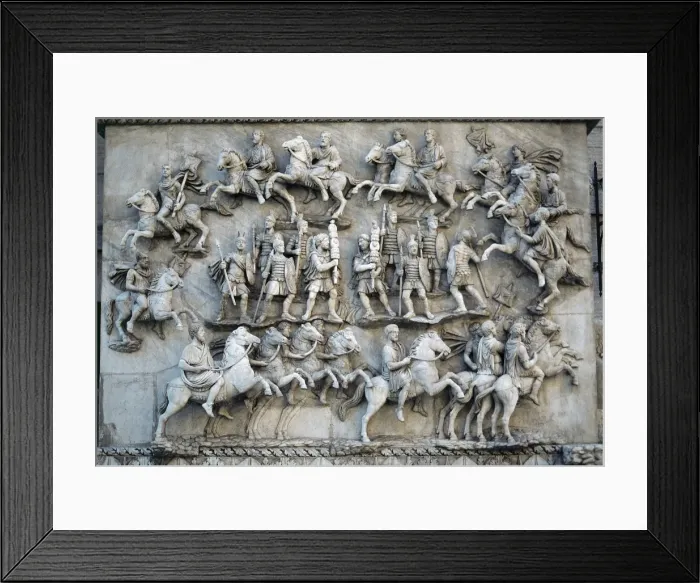 Framed Print : Antoninus Pius (86-161). Roman Emperor (138-161). Relief Framed Print : Antoninus Pius (86-161). Roman Emperor (138-161). Relief
