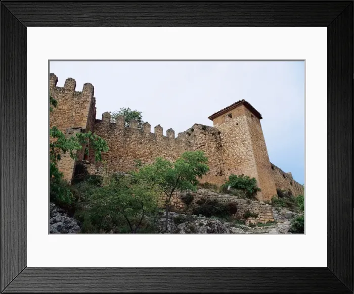 Framed Print : Spain. Aragon. Alquezar. Castle Framed Print : Spain. Aragon. Alquezar. Castle