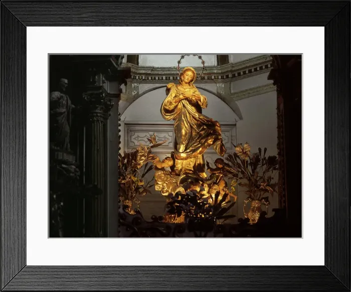Framed Print : Immaculate Conception sculpture. Caravaca. Region of Murcia Framed Print : Immaculate Conception sculpture. Caravaca. Region of Murcia