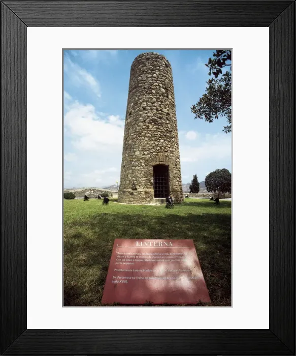 Framed Print : Spain. Region of Murcia. Cartagena. The Lantern Framed Print : Spain. Region of Murcia. Cartagena. The Lantern