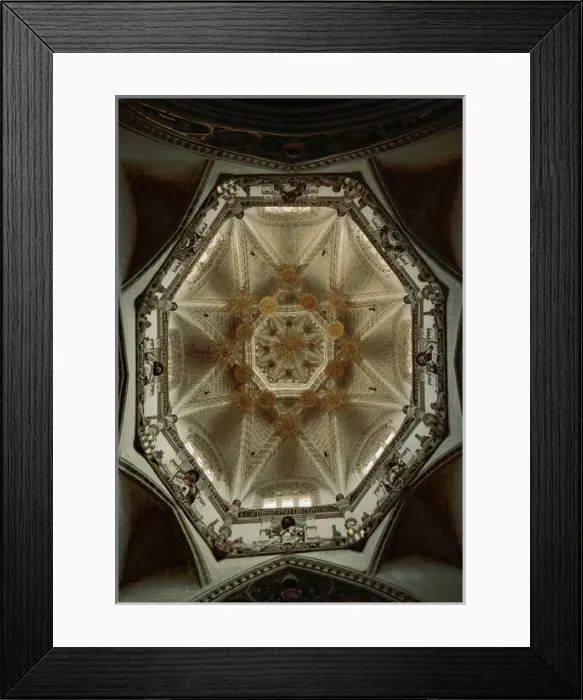 Framed Print : Dome. Seo Cathedral. Zaragoza. Spain Framed Print : Dome. Seo Cathedral. Zaragoza. Spain