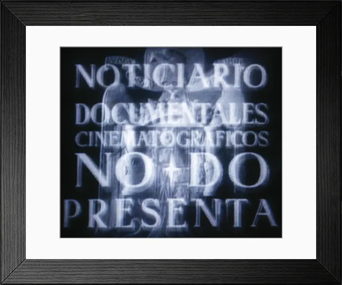 Framed Print : NO-DO. Franco Regime news and documentaries. Spain Framed Print : NO-DO. Franco Regime news and documentaries. Spain