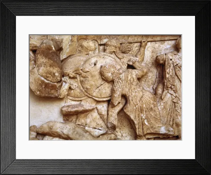 Framed Print : Siphnian Treasury Framed Print : Siphnian Treasury