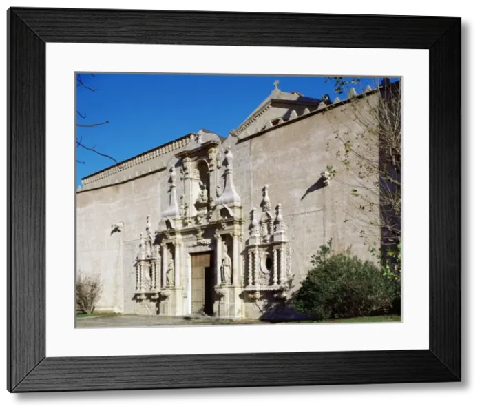 Framed Print : Spain. Catalonia. Poblet Monastery Framed Print : Spain. Catalonia. Poblet Monastery