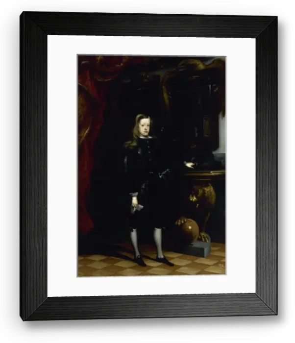Framed Print : Charles II (1661-1700). King of Spain Framed Print : Charles II (1661-1700). King of Spain
