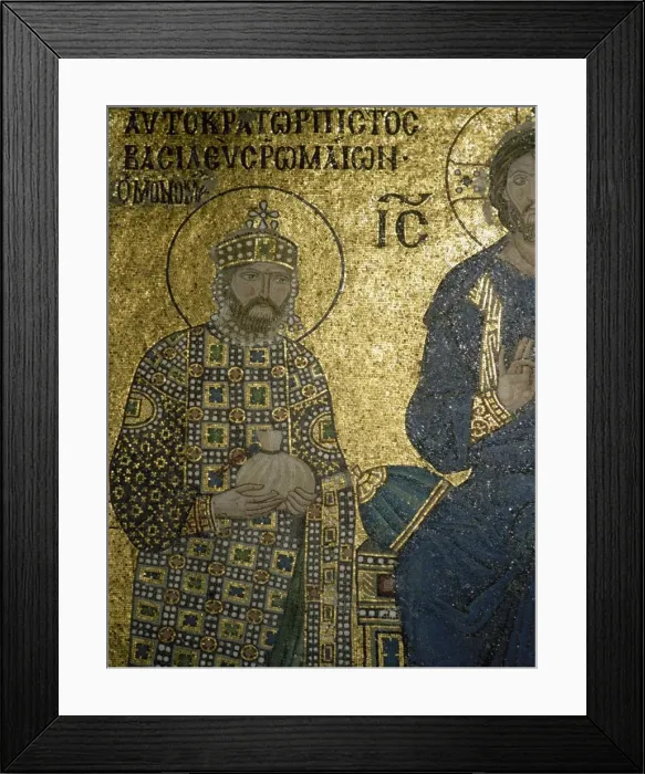 Framed Print : Constantine IX Monomachos (1000-1055) Framed Print : Constantine IX Monomachos (1000-1055)