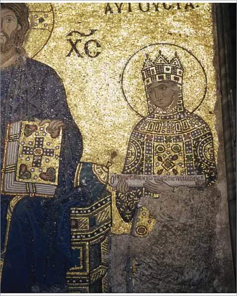 Zoe Porphyrogenita (978-1050). Mosaic