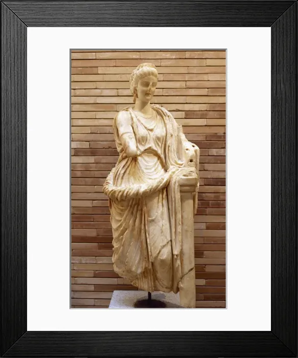 Framed Print : Muse. Roman statue Framed Print : Muse. Roman statue