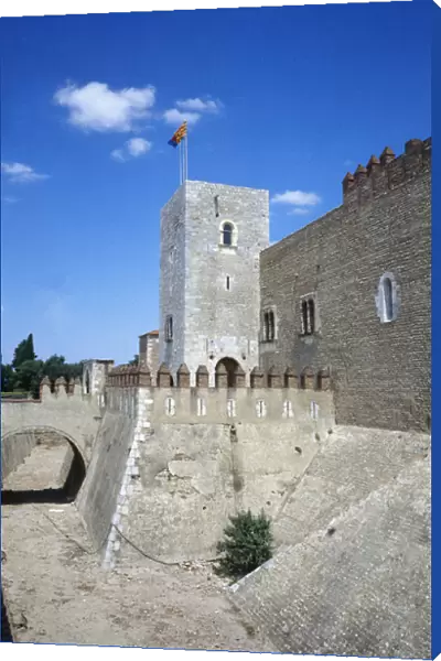 France. Perpignan. Palace of the Kings of Majorca
