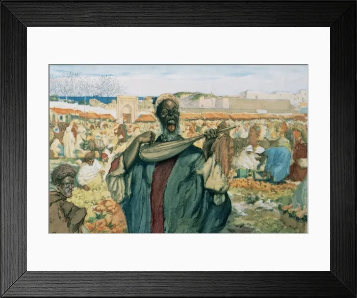 Framed Print : Moroccan musician Framed Print : Moroccan musician