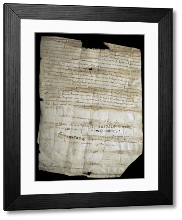 Framed Print : Ramon Berenguer I the Old (1023-1076) Framed Print : Ramon Berenguer I the Old (1023-1076)