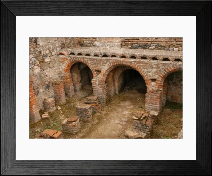Framed Print : Roman Villa of Pisoes. El Alentejo. Portugal Framed Print : Roman Villa of Pisoes. El Alentejo. Portugal
