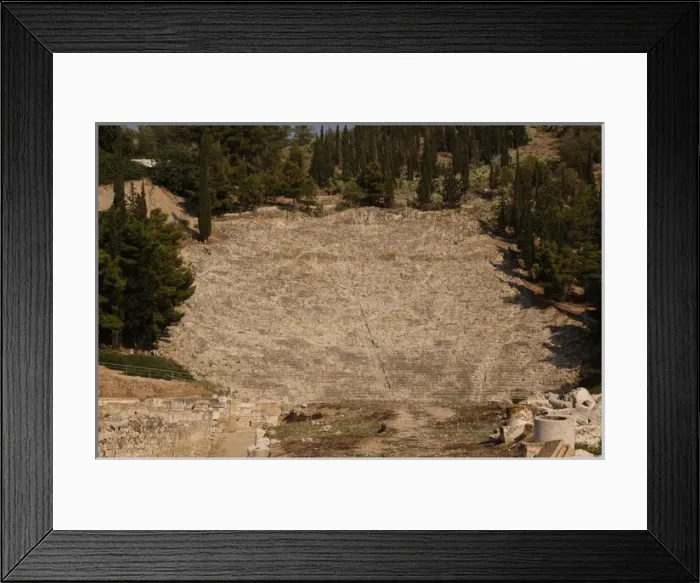 Framed Print : Greece. Argos. Greco-Roman Theatre Framed Print : Greece. Argos. Greco-Roman Theatre