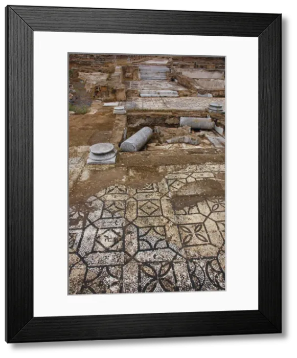 Framed Print : Roman Villa of Pisoes. El Alentejo. Portugal Framed Print : Roman Villa of Pisoes. El Alentejo. Portugal