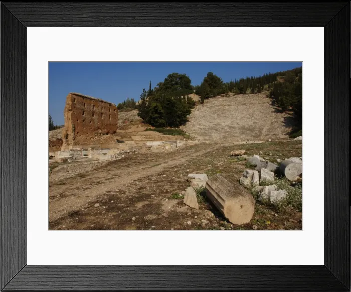 Framed Print : Greece. Argos. Greco-Roman Theatre Framed Print : Greece. Argos. Greco-Roman Theatre