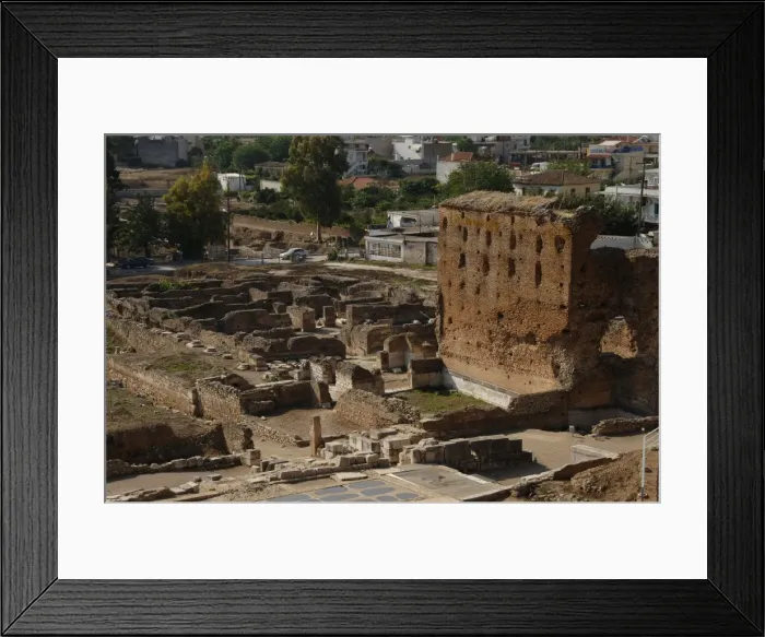 Framed Print : Greece. Argos. Roman Baths and Theatre Framed Print : Greece. Argos. Roman Baths and Theatre