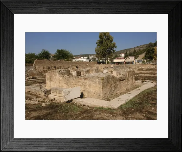 Framed Print : Greece. Argos. Roman Baths Framed Print : Greece. Argos. Roman Baths