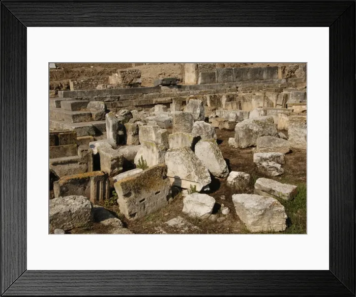 Framed Print : Greece. Argos. Roman Baths Framed Print : Greece. Argos. Roman Baths