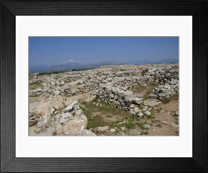 Framed Print : Greece. Tiryns. Ruins Framed Print : Greece. Tiryns. Ruins