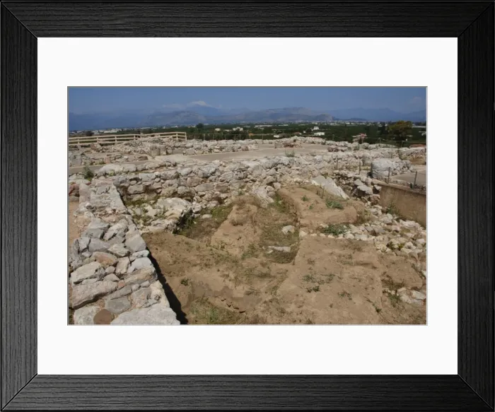 Framed Print : Greece. Tiryns. Ruins Framed Print : Greece. Tiryns. Ruins