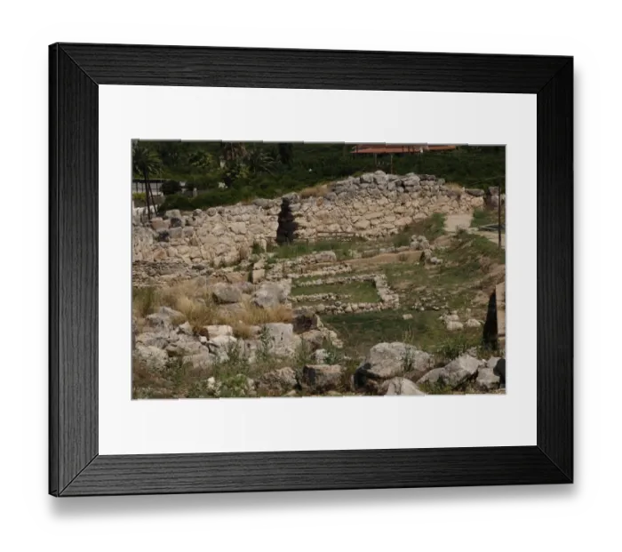 Framed Print : Greece. Tiryns. Ruins Framed Print : Greece. Tiryns. Ruins