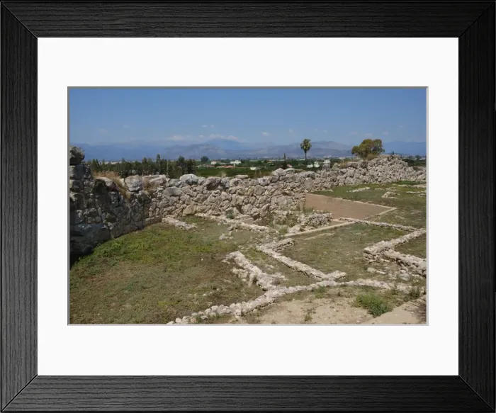 Framed Print : Greece. Tiryns. Ruins Framed Print : Greece. Tiryns. Ruins