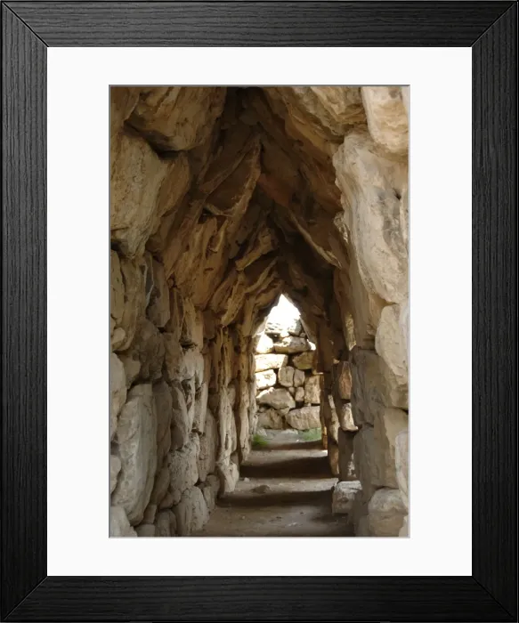 Framed Print : Greece. Tiryns. Ruins Framed Print : Greece. Tiryns. Ruins