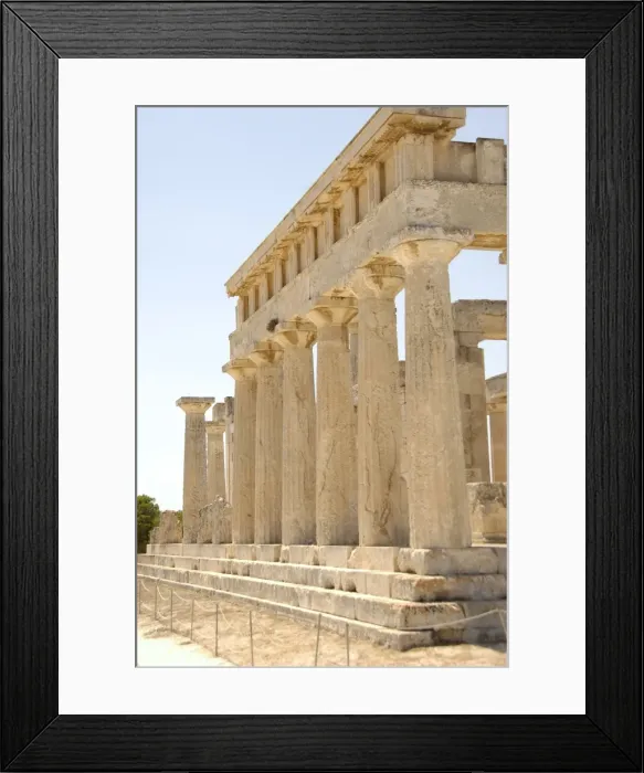 Framed Print : Temple of Aphaia. Greece Framed Print : Temple of Aphaia. Greece