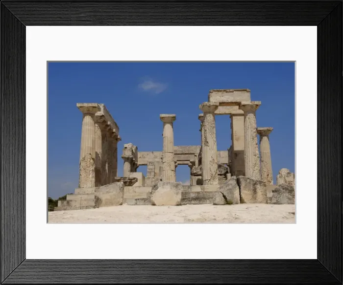 Framed Print : Temple of Aphaia. Greece Framed Print : Temple of Aphaia. Greece
