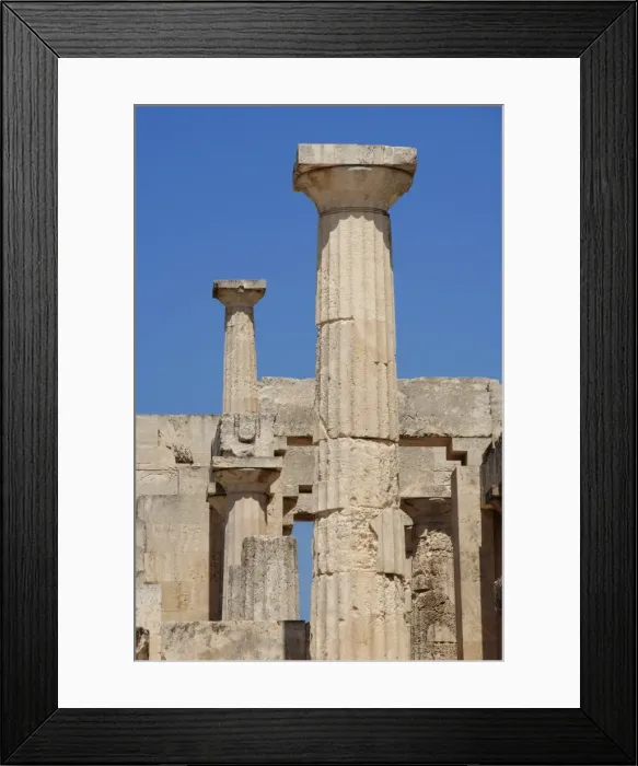 Framed Print : Temple of Aphaia. Greece Framed Print : Temple of Aphaia. Greece