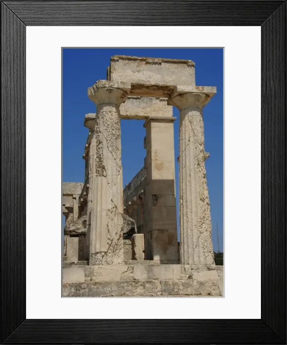 Framed Print : Temple of Aphaia. Greece Framed Print : Temple of Aphaia. Greece